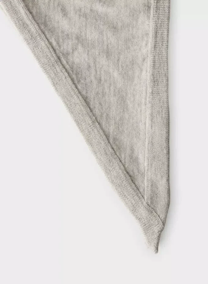 Merinoull-trekantet skjerf