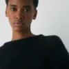 Mesh Cashmere Oversized Crew Sweater Mesh Cashmere Oversized Crew Sweater