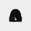 New Era La Dodgers ribbet merinoull-lue med mansjett