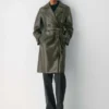 New Tabloid trenchcoat – Unreal Leather New Tabloid trenchcoat – Unreal Leather