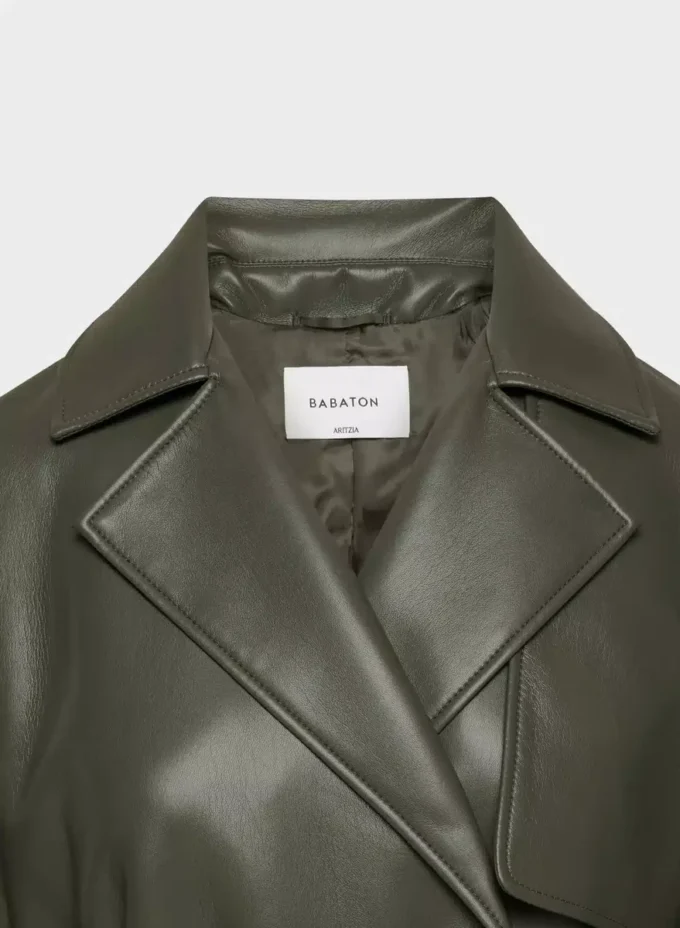 New Tabloid trenchcoat – Unreal Leather New Tabloid trenchcoat – Unreal Leather