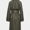 New Tabloid trenchcoat – Unreal Leather New Tabloid trenchcoat – Unreal Leather