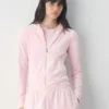 Nicole Velour Zip Hoodie