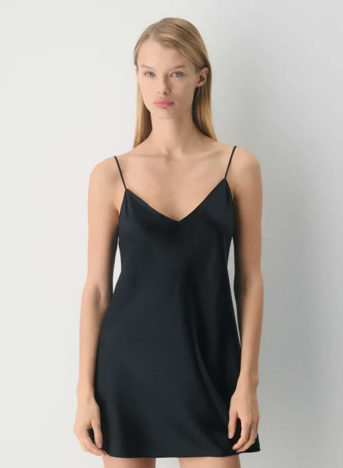 Nightside Silk Pajama Slip Dress