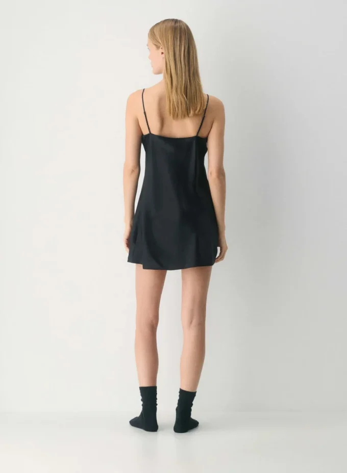 Nightside Silk Pajama Slip Dress
