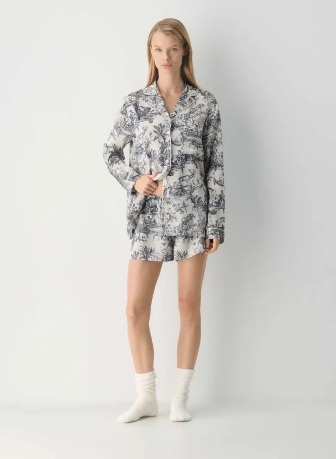 Nightside Silk Pyjamas Shorts