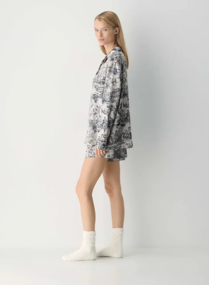 Nightside Silk Pyjamas Shorts