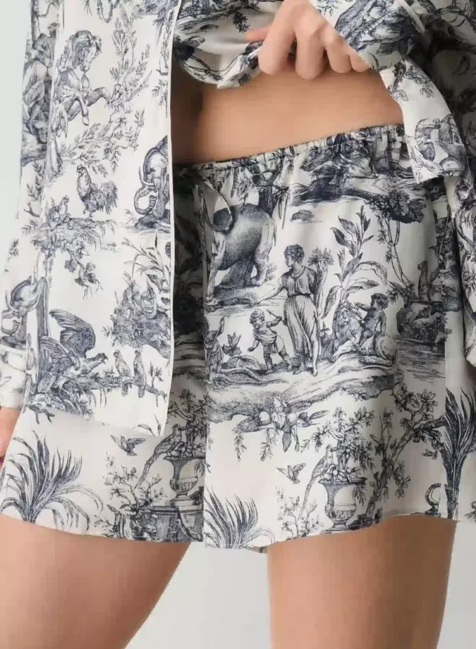 Nightside Silk Pyjamas Shorts