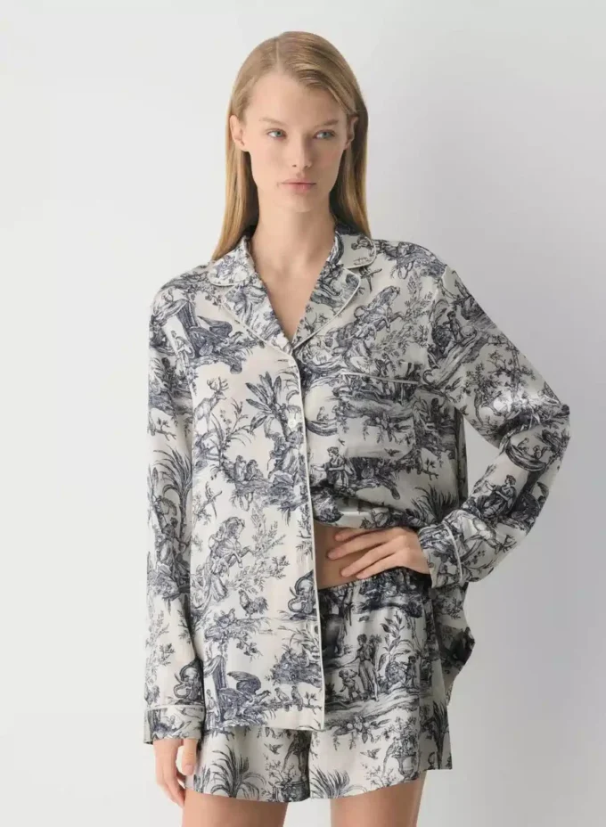 Nightside Silk Pyjamas Shorts