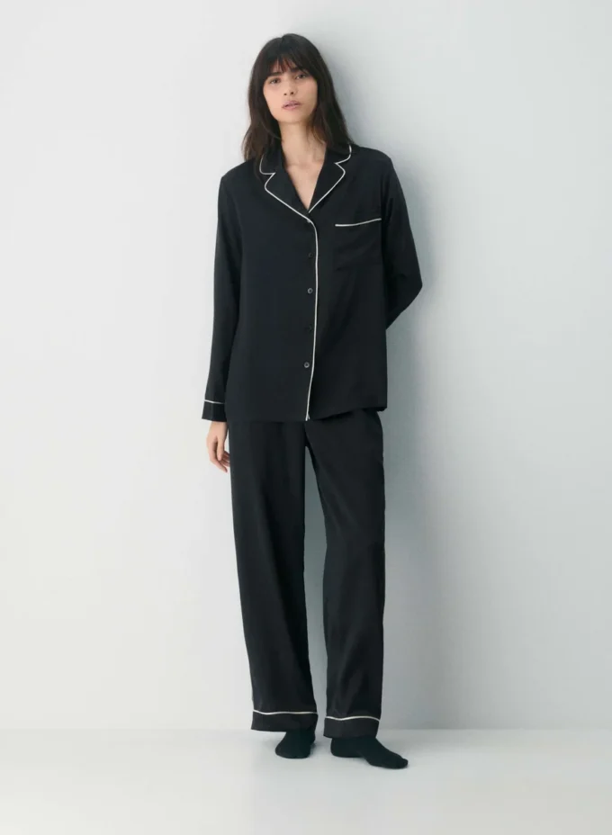 Nightside Silk Pyjamaskjorte