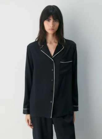Nightside Silk Pyjamaskjorte