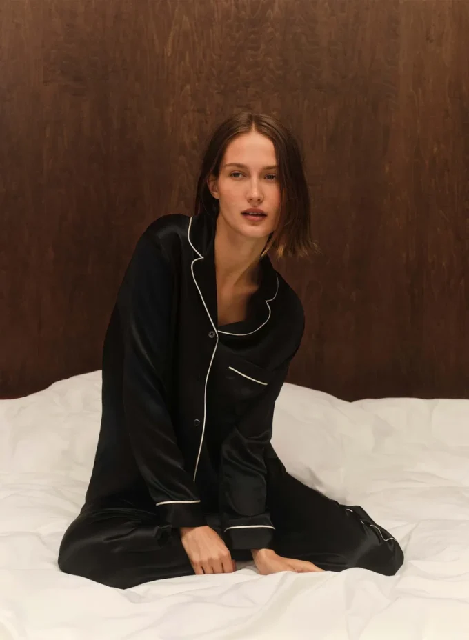 Nightside Silk Pyjamaskjorte
