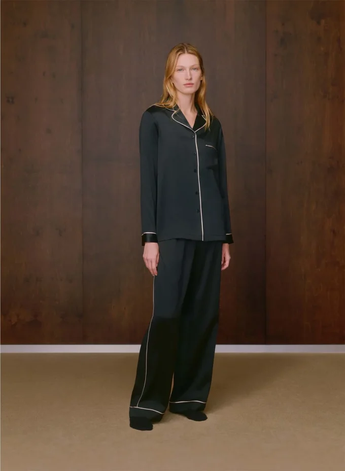 Nightside Silk Pyjamaskjorte