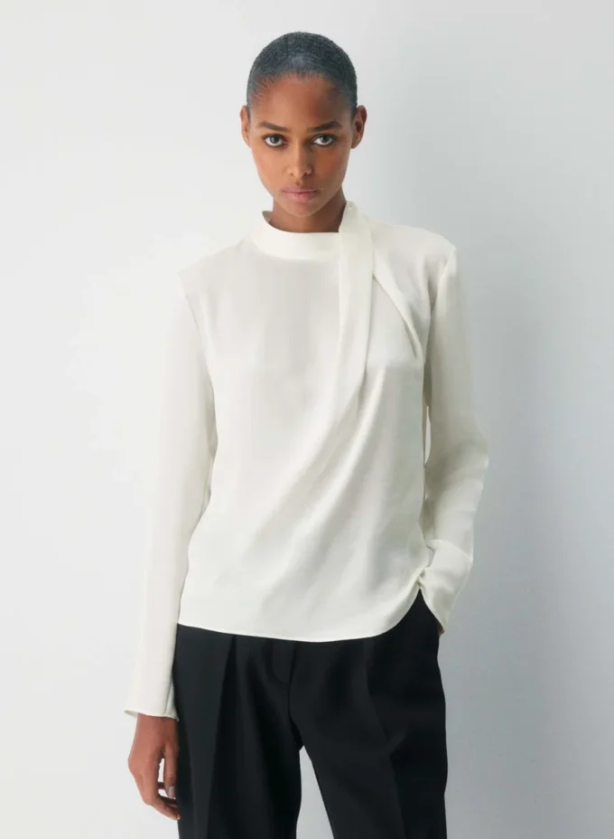 Nolita satengbluse