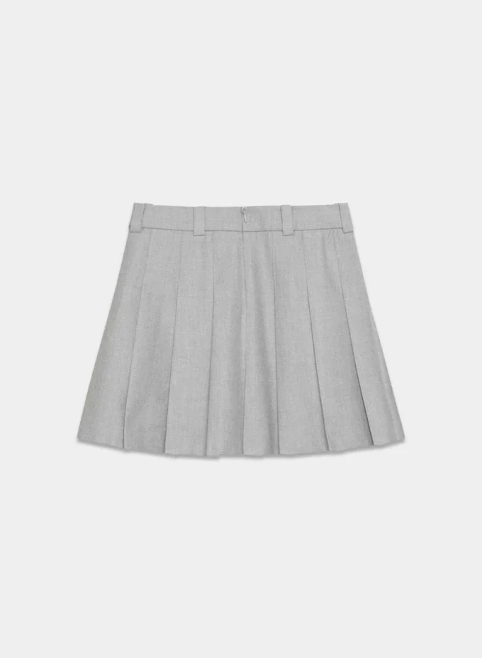 Olive miniskjørt