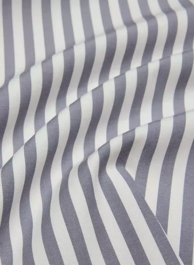 Oppmuntrende poplin minikjole