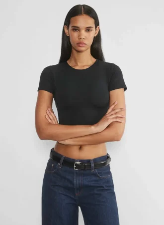 Original Contour Crew Cropped T-skjorte
