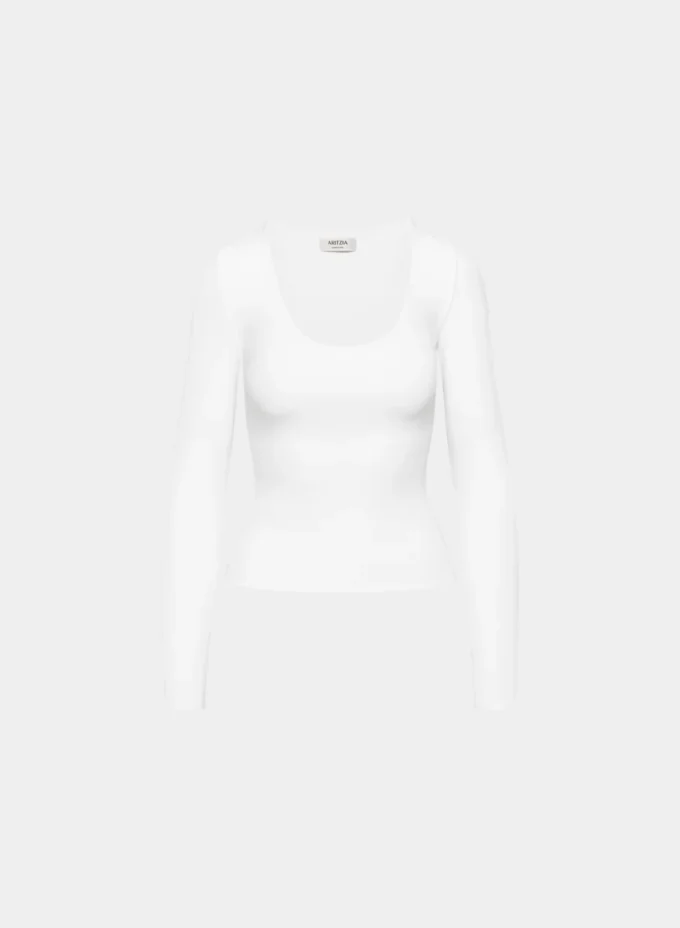 Original Contour Scoopneck Longsleeve