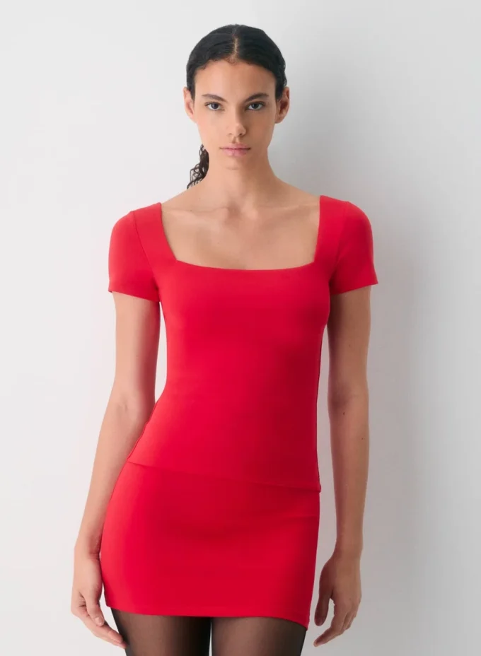 Original Contour Squareneck T-skjorte Original Contour Squareneck T-skjorte