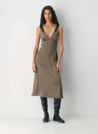 Pavilion Satin Dress