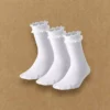 Petal Crew Sock 3-pakning