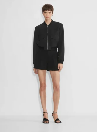 Plisserte minishorts