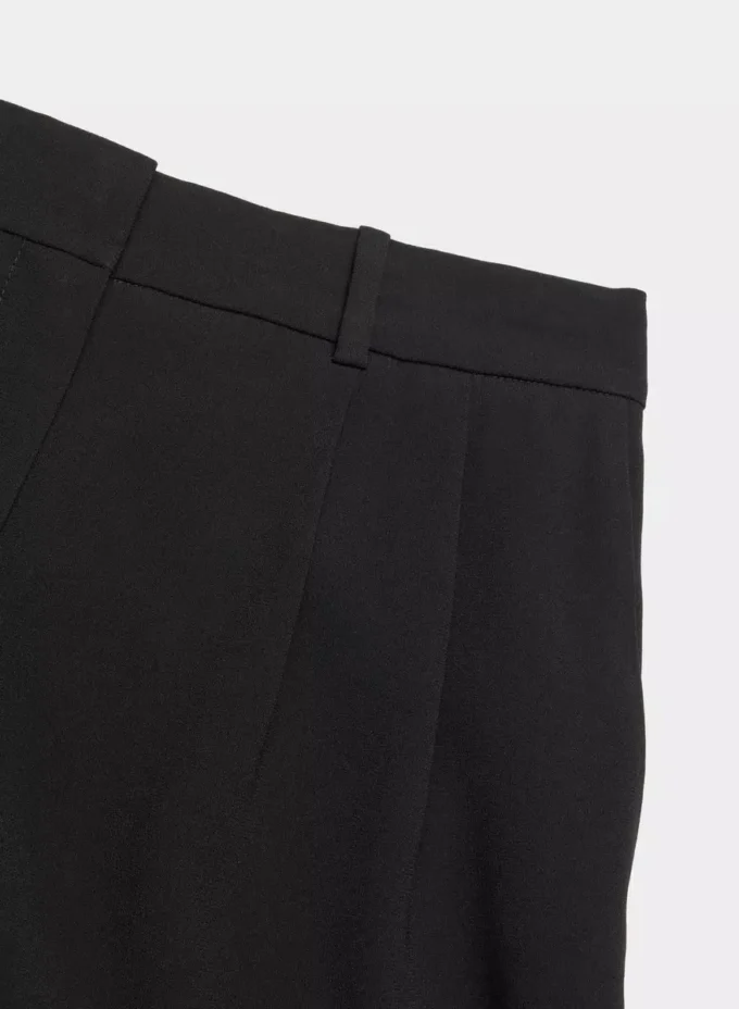 Plisserte minishorts Plisserte minishorts