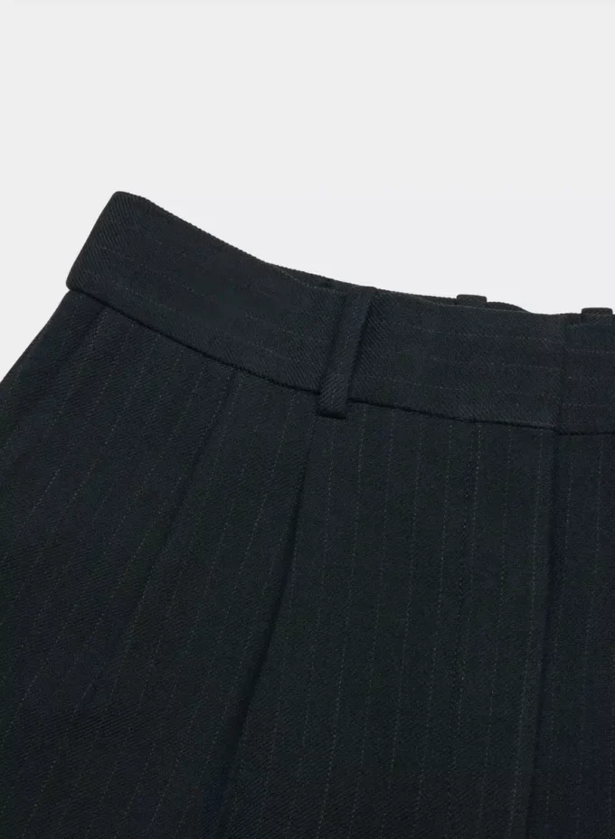 Plisserte minishorts Plisserte minishorts