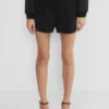 Plisserte minishorts Plisserte minishorts