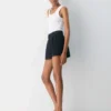 Plisserte minishorts Plisserte minishorts