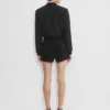 Plisserte minishorts Plisserte minishorts