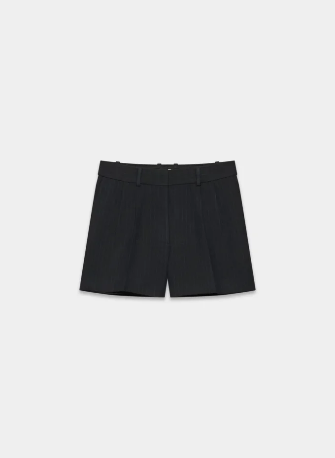 Plisserte minishorts Plisserte minishorts