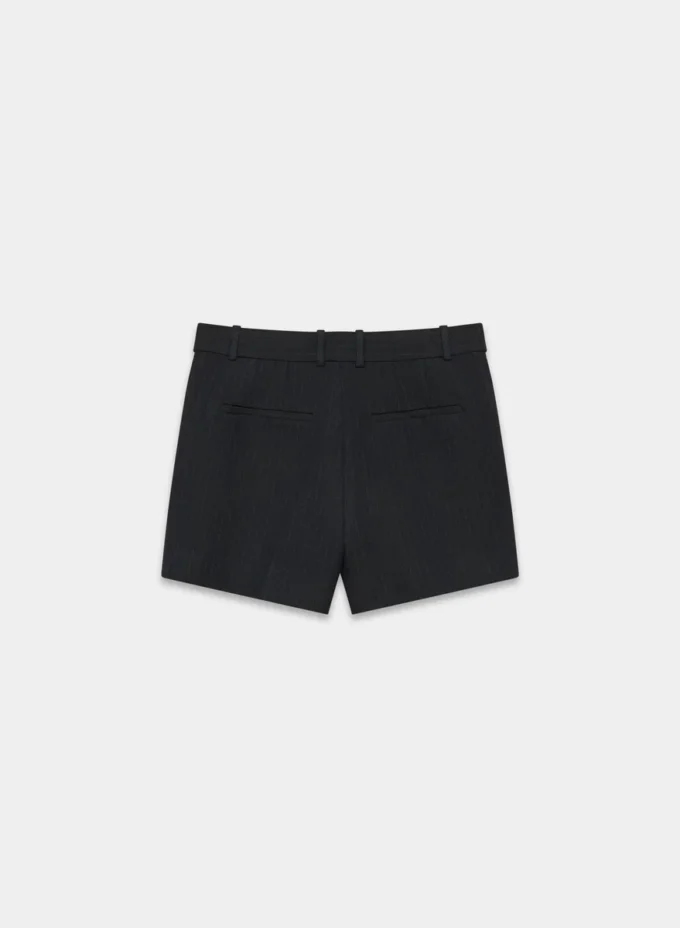 Plisserte minishorts Plisserte minishorts