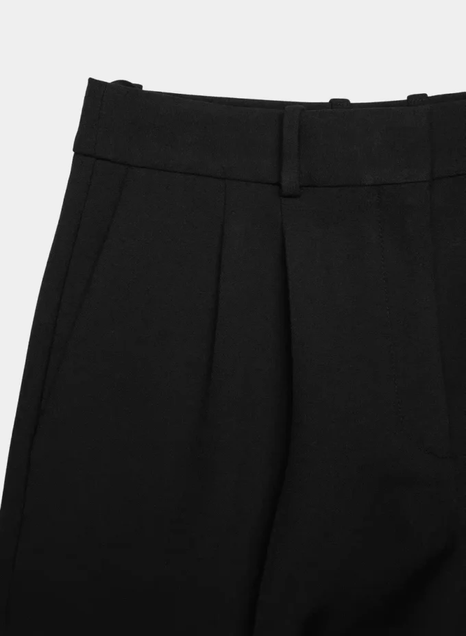 Plisserte minishorts – (Re)ssential