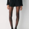 Plisserte minishorts – (Re)ssential
