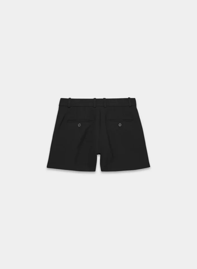 Plisserte minishorts – (Re)ssential
