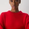 Plush Cashmere Oversized Crew Sweater Plush Cashmere Oversized Crew Sweater
