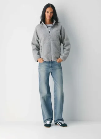 Polartec® Thermal Pro™ Raglan Mockneck Zip-up
