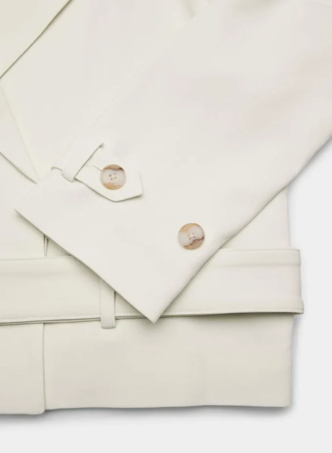 Postage trenchcoat – Sway Crepe