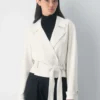 Postage trenchcoat – Sway Crepe