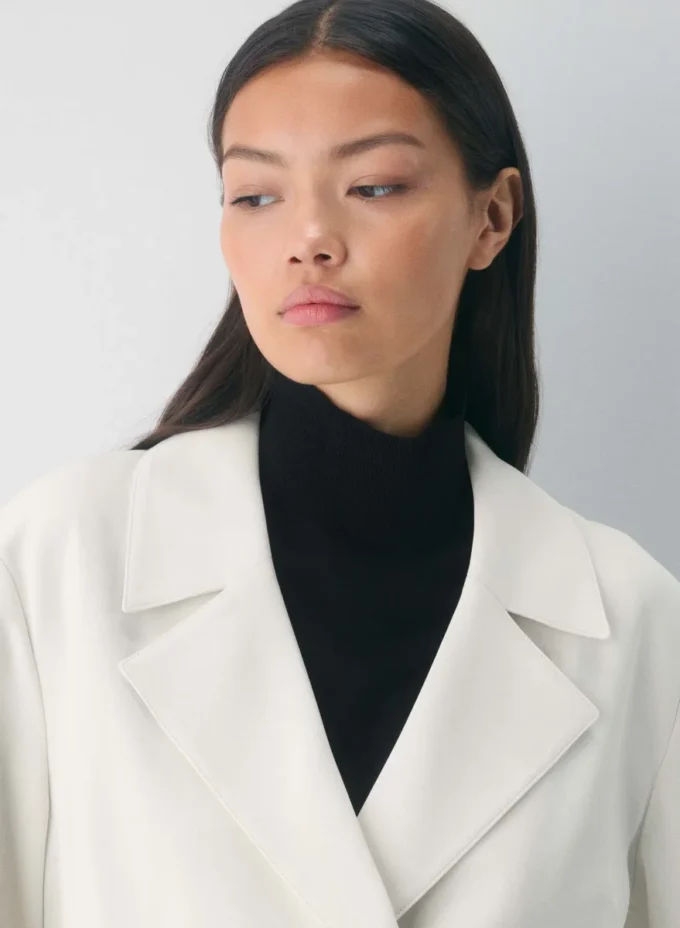 Postage trenchcoat – Sway Crepe