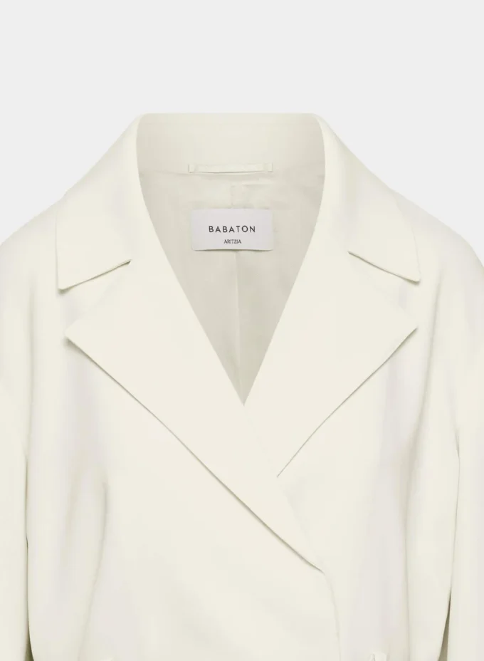 Postage trenchcoat – Sway Crepe