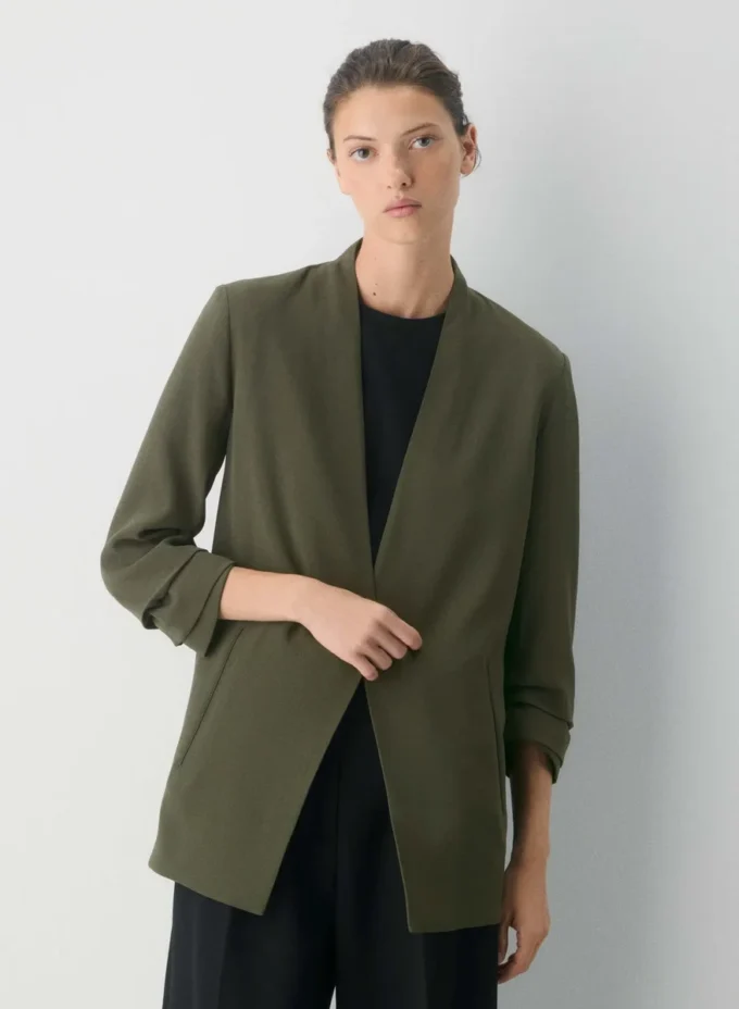 Power Blazer – Mirror Crepe™ Power Blazer – Mirror Crepe™