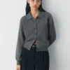 Prinselig ull- og kashmircardigan Prinselig ull- og kashmircardigan