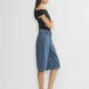 Publicity Denimshorts under kneet