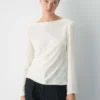 Savour satengbluse