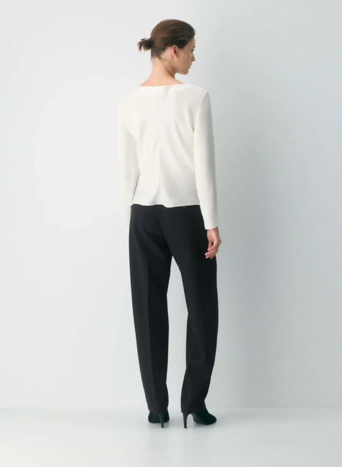 Savour satengbluse