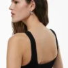 Sculpt Knit Squareneck Cropped Tank Sculpt Knit Squareneck Cropped Tank