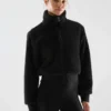 Seasons Mockneck Zip-up