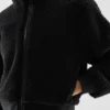 Seasons Mockneck Zip-up